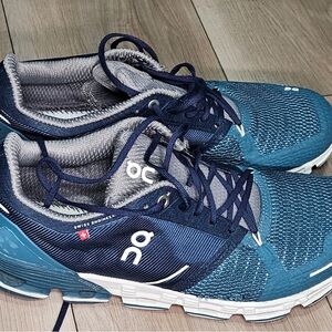 ON Running womens Blue Athletic Shoes